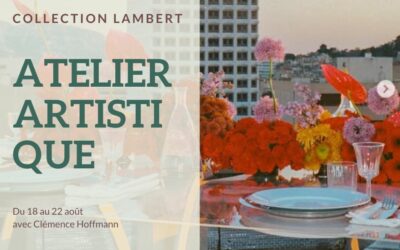 Atelier artistique à la Collection Lambert